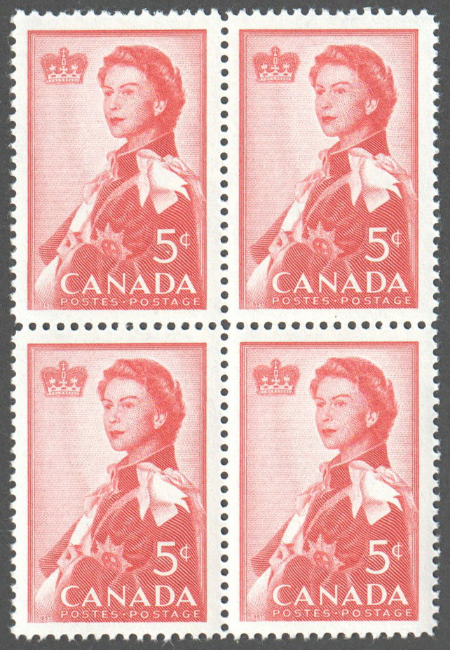 Canada Scott 386 MNH Block - Click Image to Close